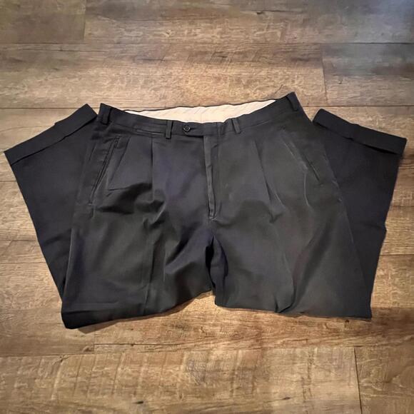Ermenegildo Zegna Other - Ermenegildo Zegna Navy Blue Dress Pants 38x28